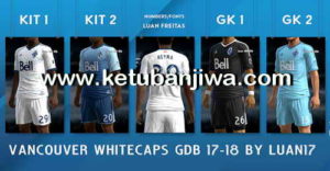 PES 2013 Vancouver Whitecaps GDB Adidas Kits 2017-2018 by Luan17 Ketuban Jiwa