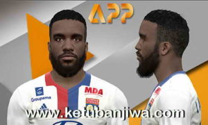 PES 2017 Alexandre Lacazette Face Update - Olympique Lyonnais by Litos Facemaker Ketuban jiwa