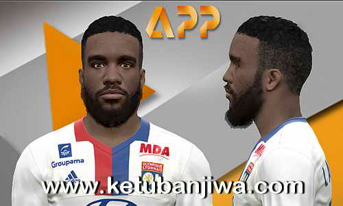PES 2017 Alexandre Lacazette Face Update - Olympique Lyonnais by Litos Facemaker Ketuban jiwa