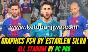 PES 2017 Estarlen Silva PS4 Graphic For All Stadium by PC Pro Ketuban Jiwa