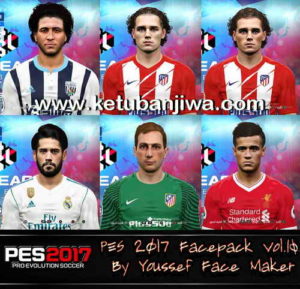 PES 2017 Facepack Vol.10 by Youssef Face Maker Ketuban Jiwa