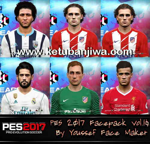 PES 2017 Facepack Vol.10 by Youssef Face Maker Ketuban Jiwa