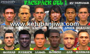 PES 2017 Gojek Traveloka Liga 1 Facepack For iPatch by Dendi Facemaker Ketuban Jiwa