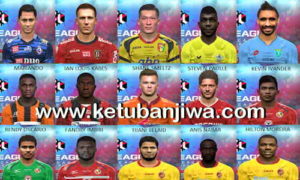 PES 2017 Gojek Traveloka Liga 1 Indonesia Faces Pack v1 by Dicky Ketuban Jiwa