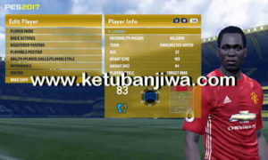 PES 2017 Option File v1.0 Season 17-18 For PTE Patch by Aldivio Ketuban Jiwa