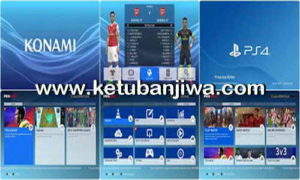 PES 2017 PlayStation Graphic Menu by ABW Ketuban Jiwa