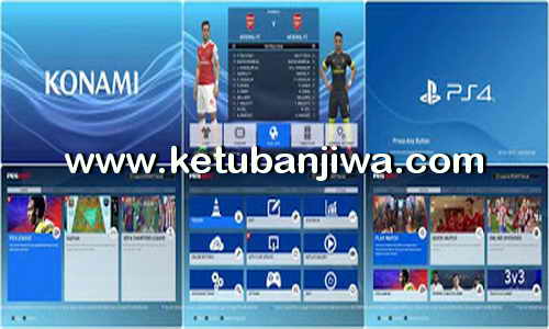 PES 2017 PlayStation Graphic Menu by ABW Ketuban Jiwa