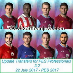 PES 2017 Professionals Patch 3.2 Option File Transfer Update 22 July 2017 by Eslam Ketuban Jiwa