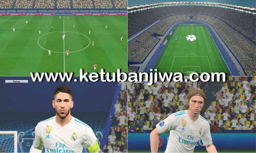 PES 2017 UEFA Champions League Final 2018 + PS4 Graphic by Estarlen Silva Ketuban Jiwa