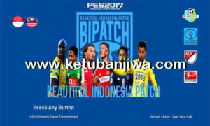 Download PES 2017 Beautiful Indonesia Patch BIP Update Season 2017-2018 Ketuban Jiwa