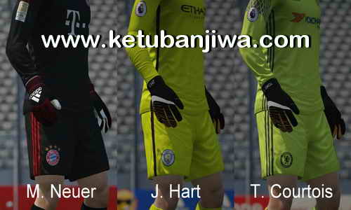 FIFA16 Gloves Pack v7.0 Season 2017-2018 by Ron69 Ketuban Jiwa