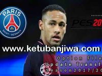 PES 2013 Option File Update 03/08/2017 Season 17-18 PES 2013 Option File Update 03 August 2017 Season 17-18 by Minosta4u Ketuban Jiwa