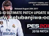 PES 2013 PES-ID Ultimate Patch v3.1 Update Season 2017-2018 Ketuban Jiwa