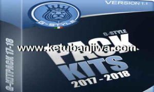 PES 2017 G-Kitpack v1.1 AIO Season 2017-2018 by G-Style Ketuban Jiwa