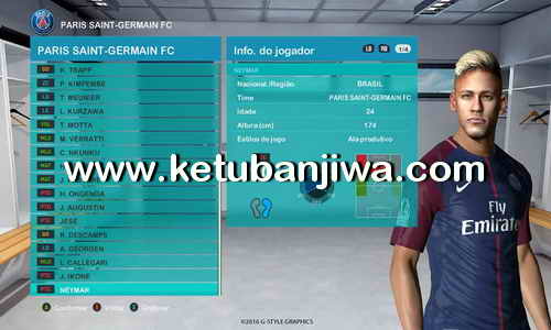 PES 2017 PES Professionals Patch v3.3 Transfer Update 02 August 2017 by ReDa Ketuban Jiwa