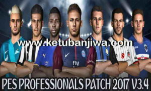 PES 2017 PES Professionals Patch v3.4 Update 06 August 2017 Ketuban Jiwa