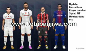 PES 2017 PTE Patch 6.0 Option File + Fix Update 15 August 2017 by Ghufran Ketuban Jiwa