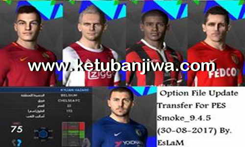 PES 2017 SMoKE 9.4.5 Option File + Fix 30/08/2017