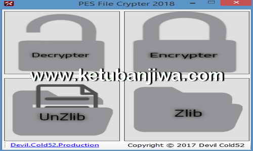 PES 2018 File Crypter v3 Tool by Devil Cold52 Ketuban Jiwa