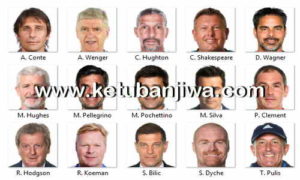 PES 2018 Manager Names + Pictures Pack v1.0 by Marouane1997 Ketuban Jiwa