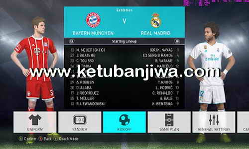 PES 2018 Option File v6 Single Link For PC by InMortal Ketuban Jiwa