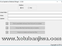 PES 2018 PS3 + PC Live Update To Database Merger v1.0 Tool by Zlac Ketuban Jiwa