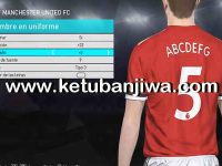 PES 2018 Premier League + LaLiga Fonts For Edit Mode PES 2018 Premier League + LaLiga Fonts For Edit Mode by Bersuit6 Ketuban Jiwa