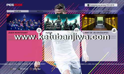 FIFA 18 Menu Theme For PES 2018 PS3 + PC by Boomcas Ketuban Jiwa