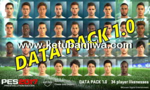 PES 2018 Official Data Pack DLC 1.0 For PS3 BLES + BLUS Single Link Ketuban Jiwa
