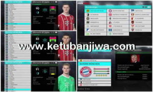 PES 2018 PeSoccerWorld Option File v3 AIO Full Bundesliga For PC + PS4 Ketuban Jiwa