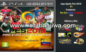 PES 2018 PS4 Liga Aguila v1 Option File by Pes Creaciones Colombia Ketuban Jiwa