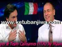 PES 2018 Player + Team Callnames For Italian Commentary PES 2018 Player + Team Callnames For Italian Commentary Ketuban Jiwa