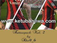 PES 2018 Tattoo Pack v2 AIO by Sho9_6 PES 2018 Tattoo Pack v1 + v2 FOr PC by Sho9_6 Ketuban Jiwa