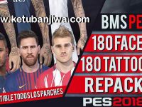 PES 2018 180 Faces + Tattoos Repack by bmS PES 2018 180 Faces + Tattoos Repack by bmS Ketuban Jiwa