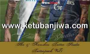 PES 2018 KS Tattoos Pack Vol.1 Ketuban JIwa