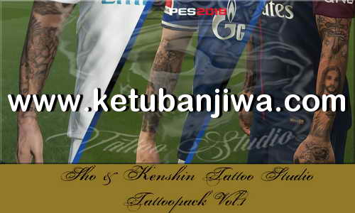 PES 2018 KS Tattoos Pack Vol.1 Ketuban JIwa