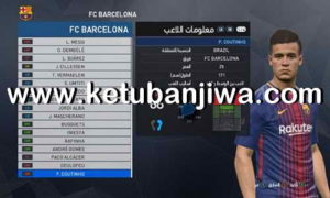 PES 2017 PTE Patch 6.1 Option File Transfer Update 07 January 2018 For PTE 6.1 by Osama Mohammad Mistarihi Ketuban Jiwa