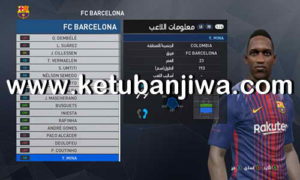 PES 2017 SMoKE Patch 9.5.2 Option File Winter Transfer Update 12 January 2018 Ketuban Jiwa