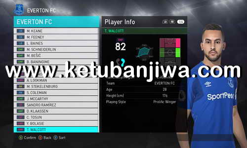 PES 2018 Option File Transfer Update 18 January 2018 For PTE Patch 3.0 by Aldivio Ketuban Jiwa