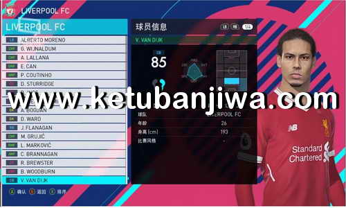 PES 2018 Option File Update 01 January 2018 For PC by Guji Lai Ketuban Jiwa