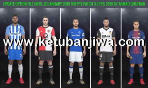 PES 2018 Option File Winter Transfer Update 20 January 2018 by Ahmad Ghufran Ketuban jiwa