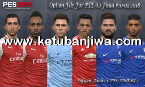 PES 2017 Final Option File Winter Transfer Update 10 February 2018 by Sofyan Andri Ketuban Jiwa