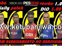 PES 2018 XBOX360 Alpha Infinity Patch Update DLC 3.0 PES 2018 Alpha Infinity Patch Update DLC 3.0 For XBOX 360 Ketuban Jiwa