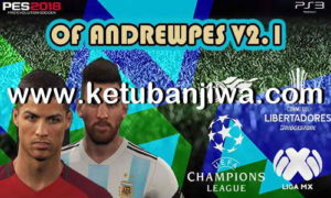 PES 2018 AndrewPes Option File 2.1 Update DLC 3.0 For PS3 OFW BLES + BLUS Ketuban Jiwa
