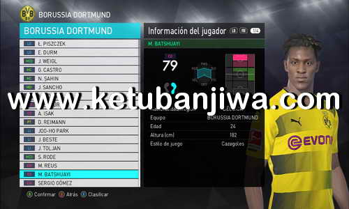 PES 2018 Option File Full Winter Transfer Update 02 February 2018 For PTE Patch v3.0 by ZeroPes Ketuban Jiwa
