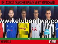 PES 2018 Option File v6 Transfer Update 02 February 2018 by VapidChainz Ketuban Jiwa