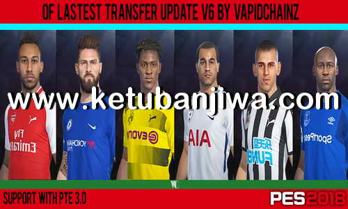 PES 2018 Option File v6 Transfer Update 02 February 2018 by VapidChainz Ketuban Jiwa