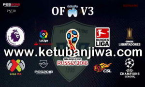 PES 2018 Option File AndrewPes v3 AIO For PS3 OFW BLES + BLUS Ketuban Jiwa