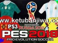 PES 2018 Team Export v2 AIO World Cup Russia 2018 For PS3 OFW BLES + BLUS by Fernandopes