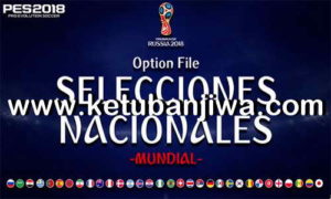 PES 2018 World Cup Russia Option File For PS4 by Jalexff Ketuban Jiwa